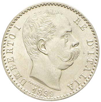 Umberto I 1878-1900 - 2 lire 1899 ... 