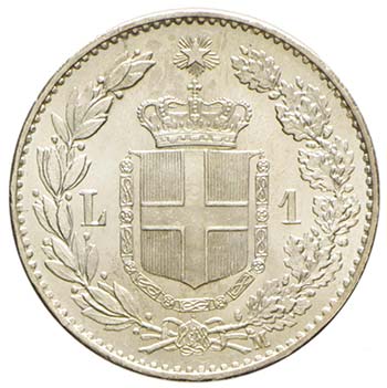 Umberto I 1878-1900 - 1 lira 1887 ... 