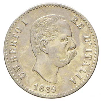 Umberto I 1878-1900 - 50 centesimi ... 