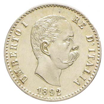 Umberto I 1878-1900 - 50 centesimi ... 