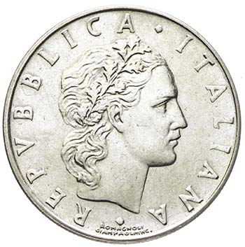 Repubblica Italiana - 50 Lire 1957 ... 
