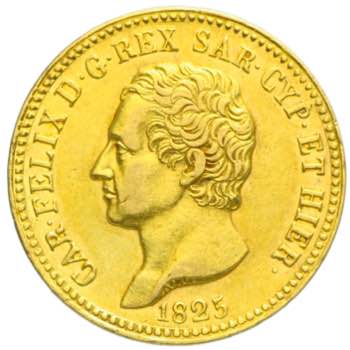 Carlo Felice - 20 lire 1825 Torino ... 