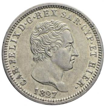 Carlo Felice - 2 lire 1827 torino ... 