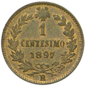 Umberto I - Centesimo 1897 rame. ... 