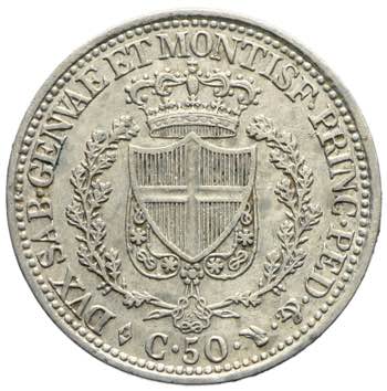 Carlo Felice - 50 centesimi 1828 ... 