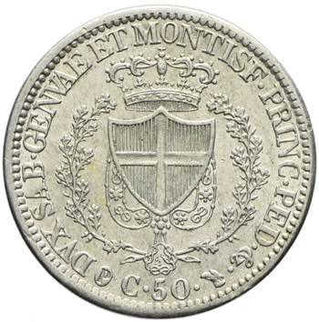 Carlo Felice - 50 centesimi 1829 ... 