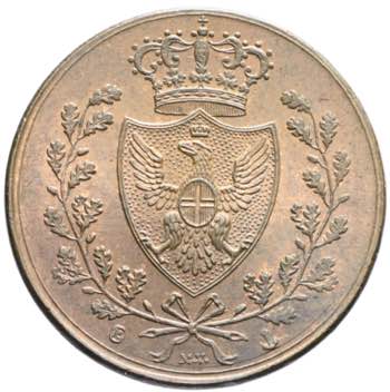 Carlo Felice - 5 centesimi 1826 ... 