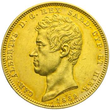 Carlo Alberto - 100 lire 1832 ... 