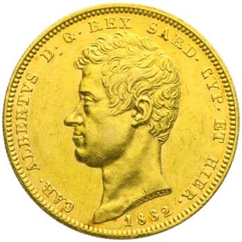 Carlo Alberto -  100 lire 1832 ... 