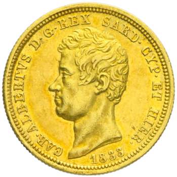 Carlo Alberto - 50 lire 1833 ... 