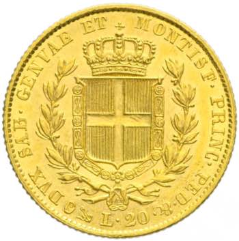 Carlo Alberto - 20 lire 1832 ... 