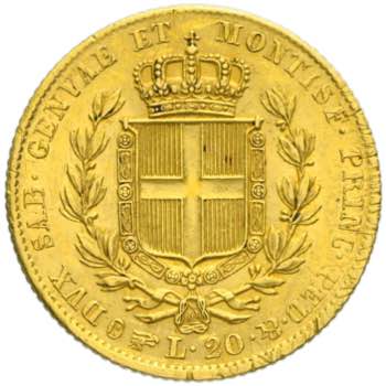 Carlo Alberto - 20 lire 1834 ... 