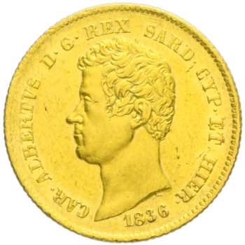 Carlo Alberto - 20 lire 1836 ... 