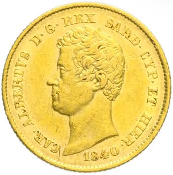 Carlo Alberto - 20 lire 1840 ... 
