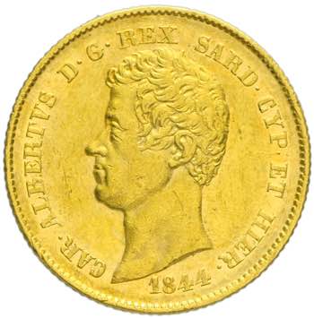 Carlo Alberto - 20 lire 1844 ... 