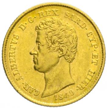 Carlo Alberto - 20 lire 1849 ... 