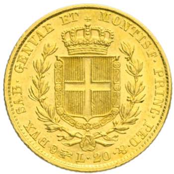 Carlo Alberto - 20 lire 1849 ... 