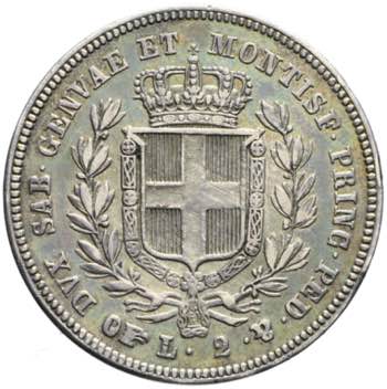 Carlo Alberto - 2 lire 1835 Torino ... 