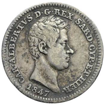 Carlo Alberto - 50 centesimi 1847 ... 