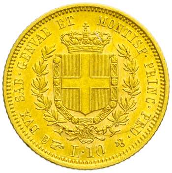 Vittorio Emanuele II - 10 lire ... 
