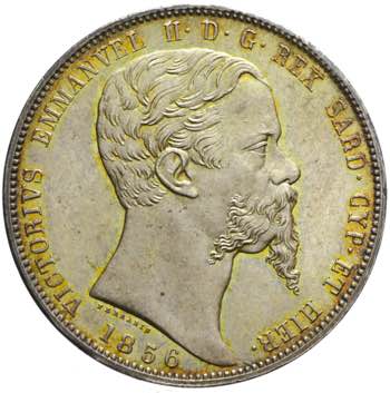 Vittorio Emanuele II - 5 lire 1856 ... 