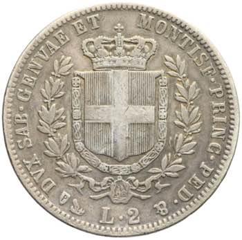 Vittorio Emanuele II - 2 lire 1850 ... 