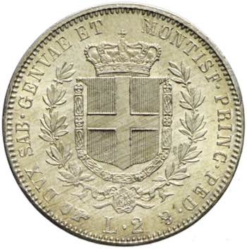 Vittorio Emanuele II - 2 lire 1852 ... 