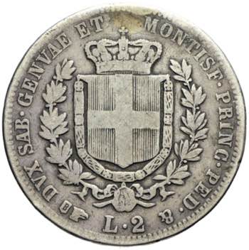 Vittorio Emanuele II - 2 lire 1853 ... 