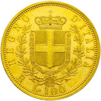 Vittorio Emanuele II - 100 lire ... 