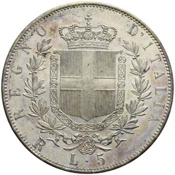 Vittorio Emanuele II - 5 lire 1877 ... 