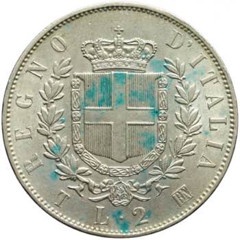 Vittorio Emanuele II - 2 lire 1863 ... 