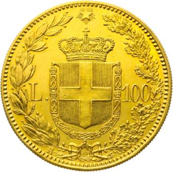 Umberto I - 100 lire 1880 Roma Av. ... 