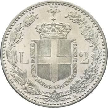 Umberto I - 2 lire 1897 Roma Ag. 2 ... 