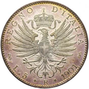 Vittorio Emanuele III - 5 lire ... 