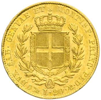 Carlo Alberto - 20 lire 1831 ... 