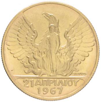Grecia - Costantino II 20 dracme ... 