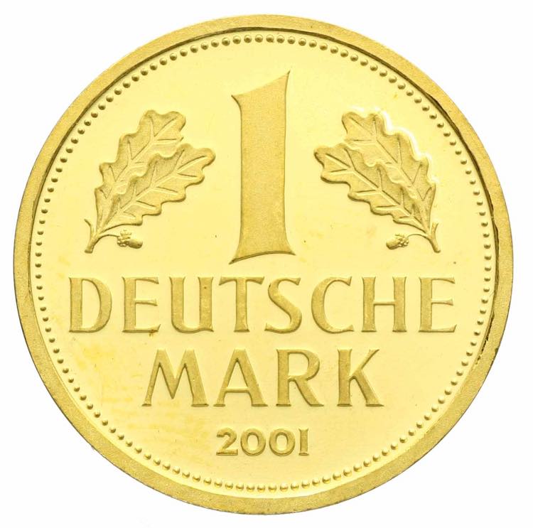 Germania - un marco 2001 Amburgo ... 
