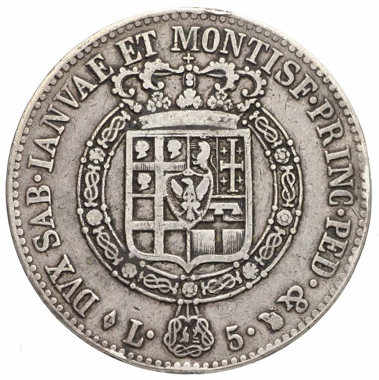 Vittorio Emanuele I - 5 lire 1817 ... 