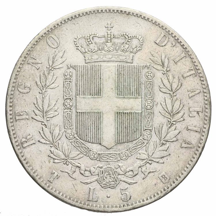 Vittorio Emanuele II - 5 lire 1861 ... 
