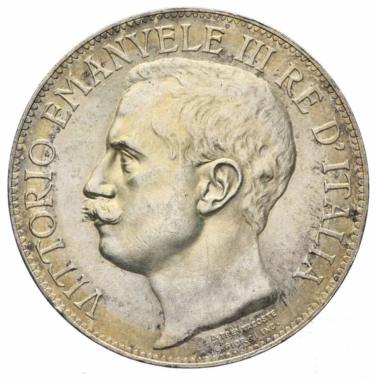 Vittorio Emanuele III - 5 lire ... 