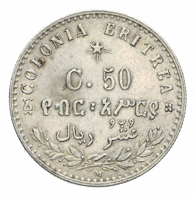 Umberto I - 50 centesimi 1890 ... 