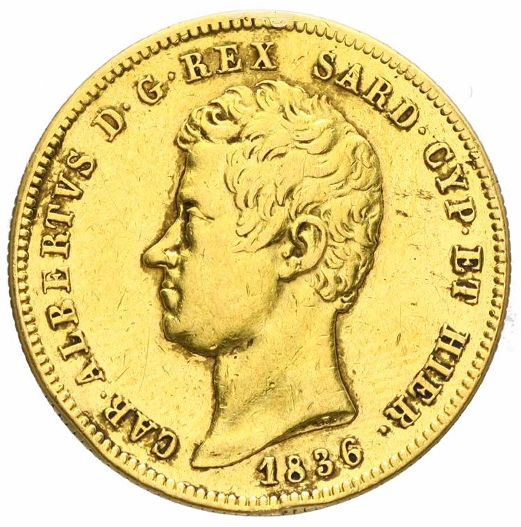 Carlo Alberto - 50 lire 1836 ... 