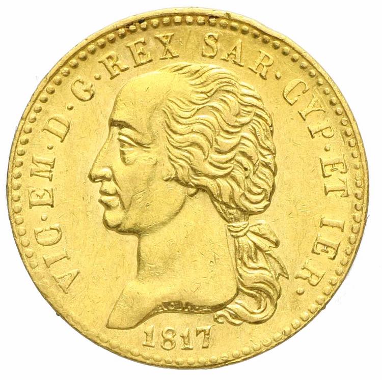 Vittorio Emanuele I - 20 lire 1817 ... 
