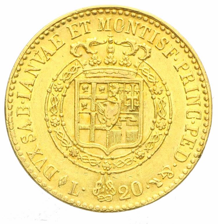 Vittorio Emanuele I - 20 lire 1818 ... 