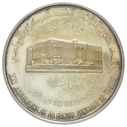 Repubblica Tunisina -10 dinar  ... 
