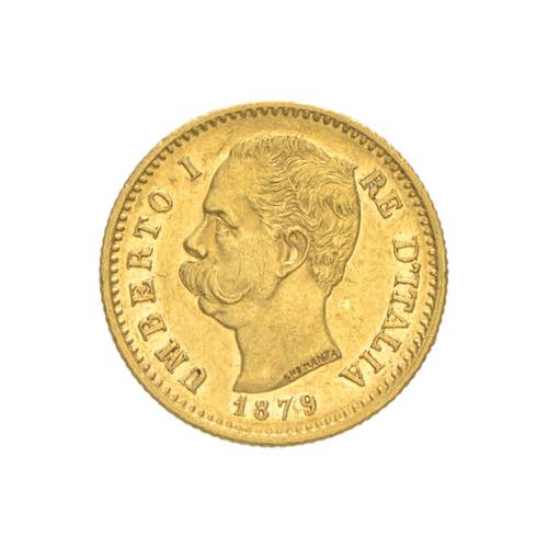Umberto I - 20 lire 1879 - Roma ... 