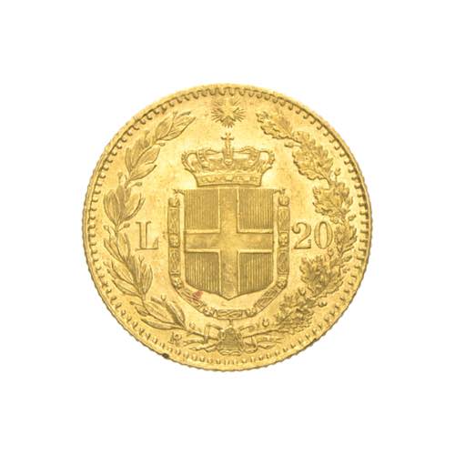 Umberto I - 20 lire 1883 - Roma ... 