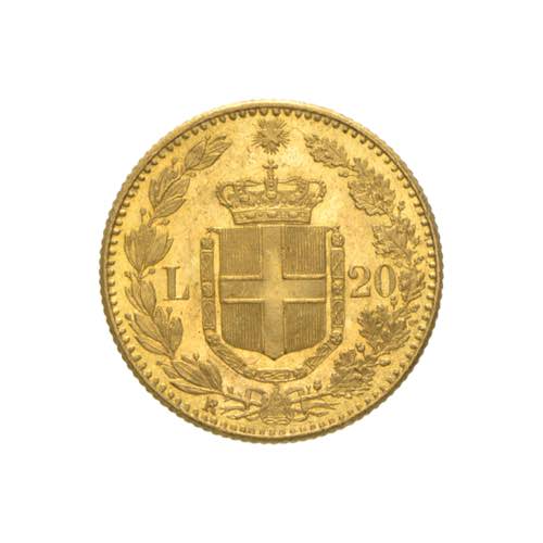 Umberto I - 20 lire 1890 - Roma ... 
