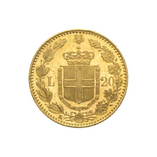 Umberto I - 20 lire 1893 - Roma ... 