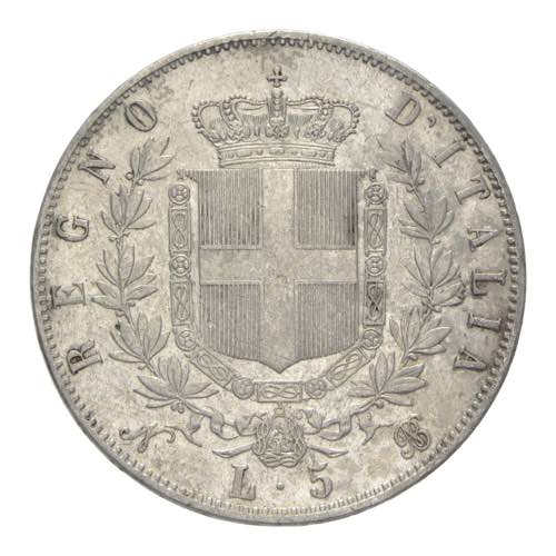 Vittorio Emanuele II - 5 lire 1864 ... 